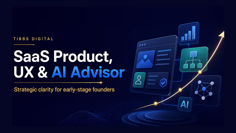 Cover image for SaaS Product, UX & AI Advisor Sprint
