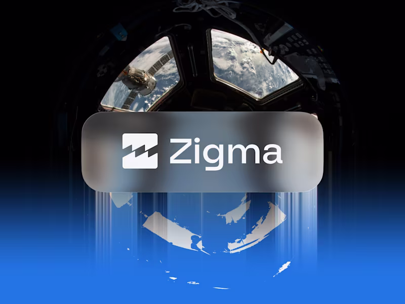 Cover image for Zigma!
The core concept focuses on