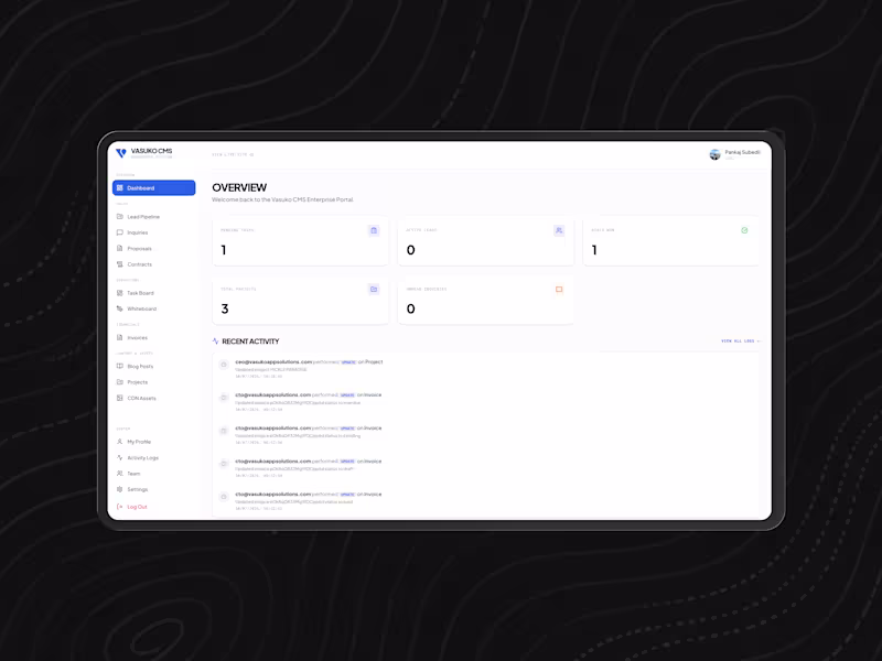 Cover image for Enterprise-Grade Next.js Web App (MVP)