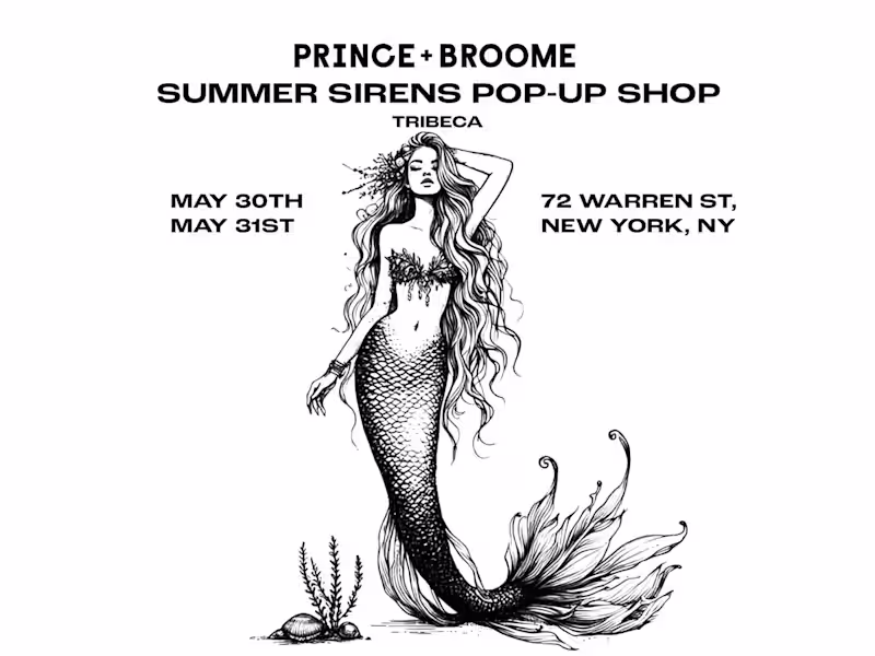 Cover image for PRINCE+BROOME Summer Sirens Pop-Up Shop