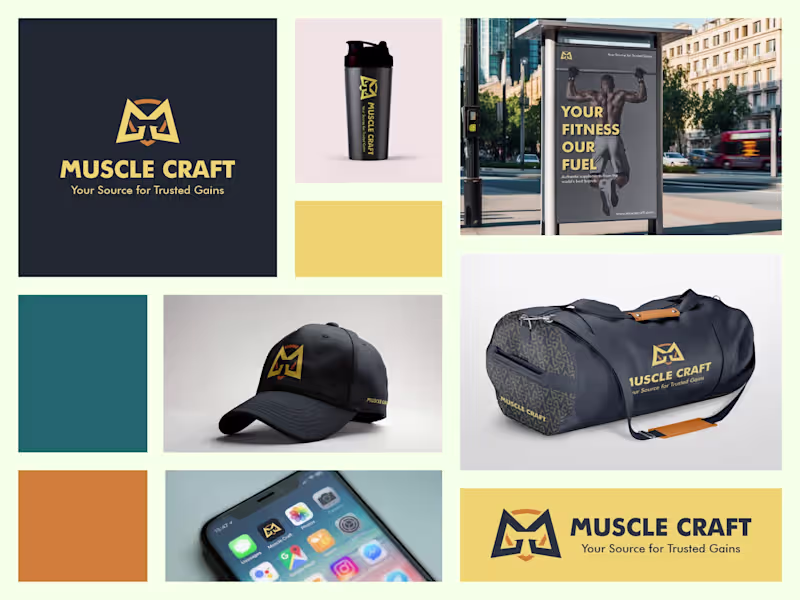 Cover image for Logo Design for a Gym supplement store
