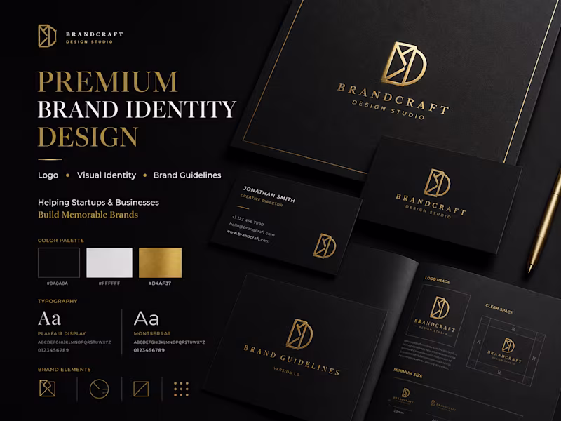 Cover image for Premium Brand Identity Design