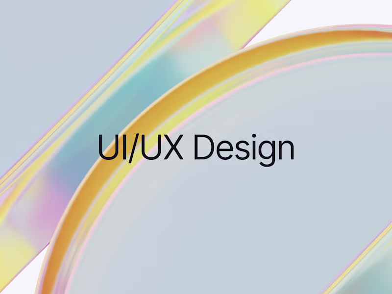 Cover image for UI/UX Designing