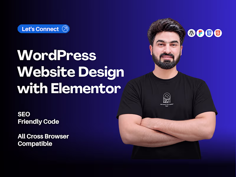 Cover image for WordPress Website Design and Development with Elementor