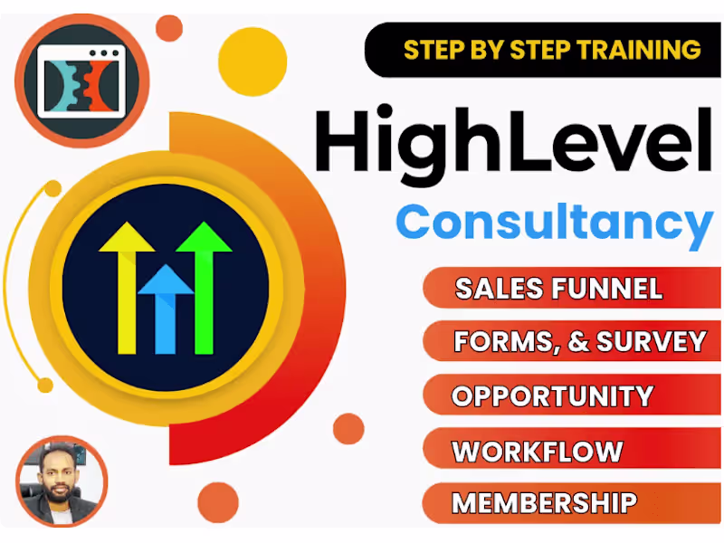 Cover image for Consultation of a GoHighLevel sales funnel
