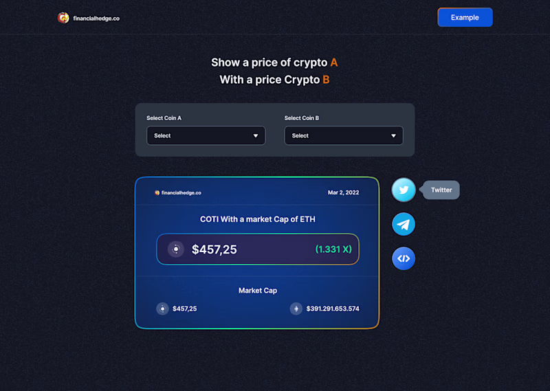 Cover image for A custom crypto converter