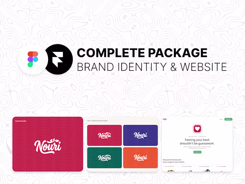 Cover image for The Complete Brand Identity & Website Package
