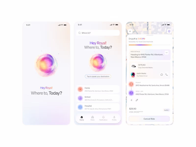Cover image for Voice Based Ride Sharing for
