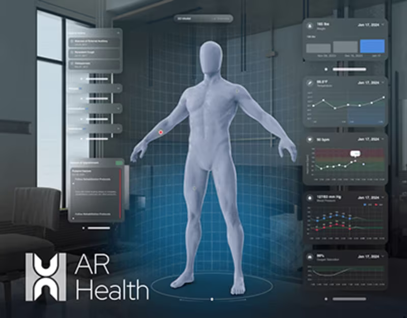 Cover image for Designed and prototyped an AR
