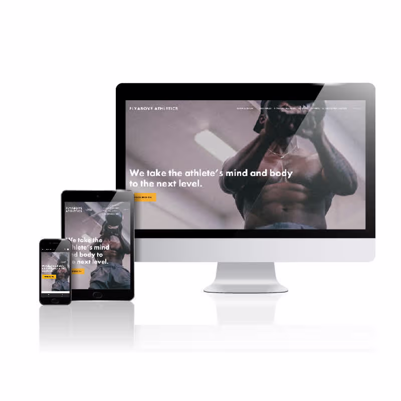Cover image for Fly Above Athletics: Fitness E-commerce Site