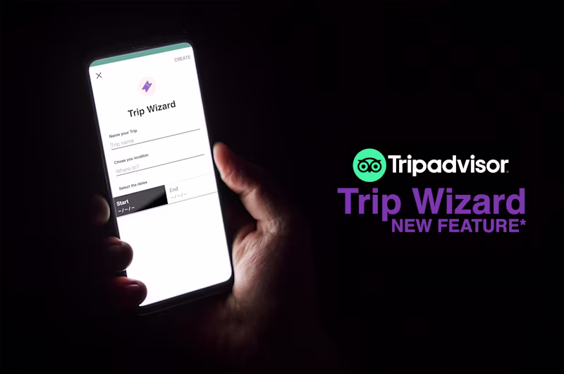 Cover image for Tripadvisor's new feature: Trip Wizard