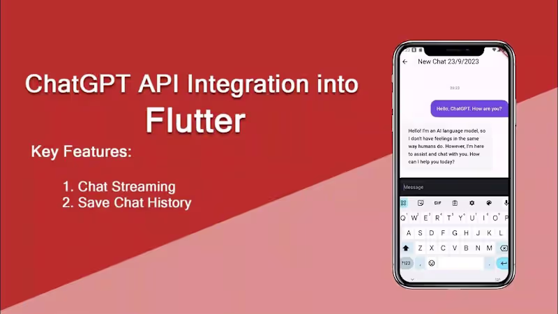 Cover image for Flutter & ChatGPT Integration: Real-time Chat Streaming + Local…