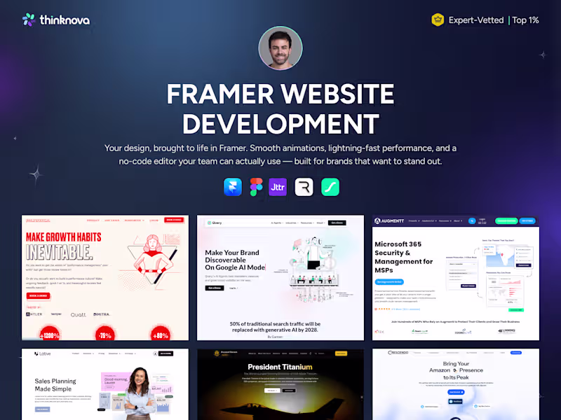 Cover image for Framer Website Development