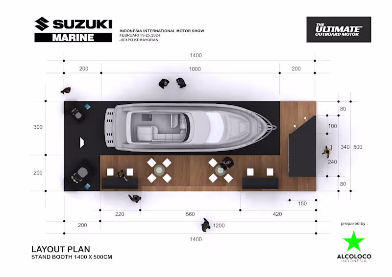 Cover image for Suzuki Marine Exhibition Booth Design