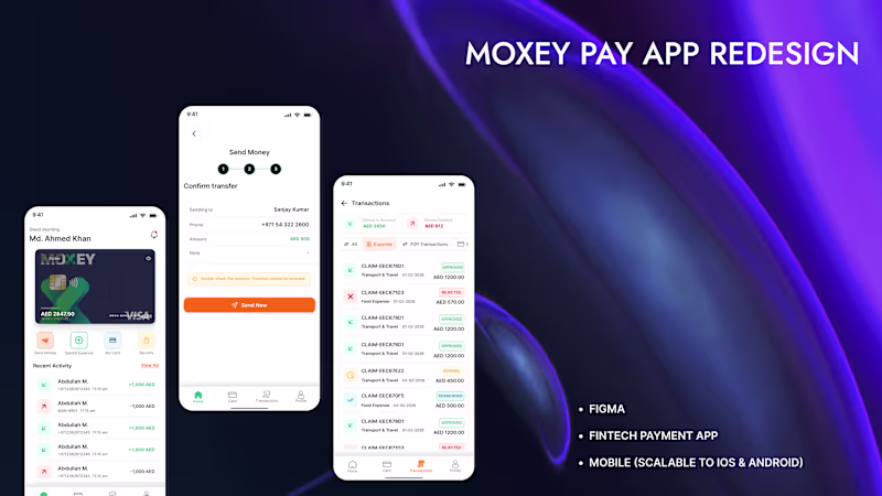 Cover image for Fintech App Redesign