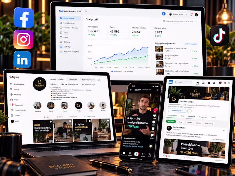 Cover image for Social Media Management & Content Creation