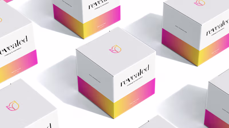 Cover image for Revealed: Brand Identity & Packaging Design—Cosmetics Brand 