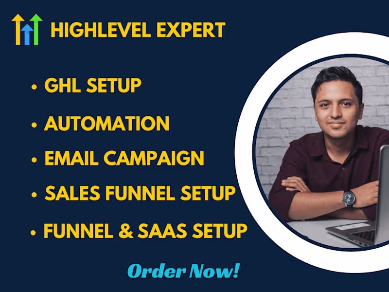 Cover image for Lead generation funnel|Gohighlevel sales funnel|GHL Automation