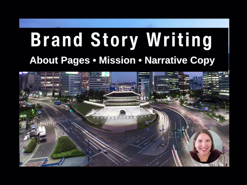 Cover image for Brand Story Writing