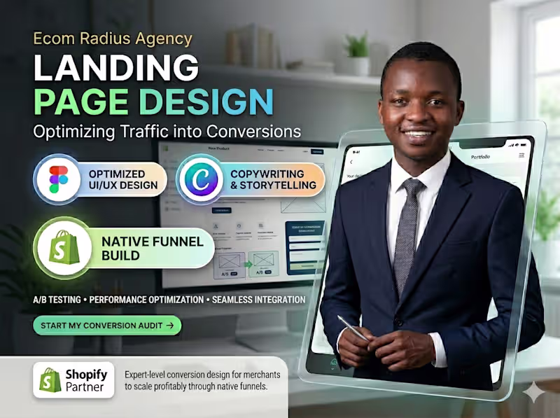 Cover image for High Converting Landing page design 