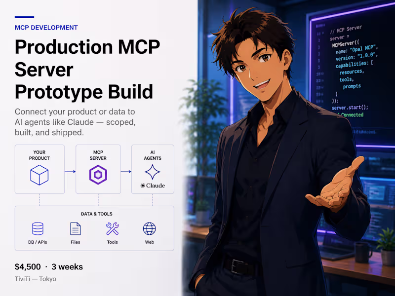 Cover image for Production MCP Server — Prototype Build