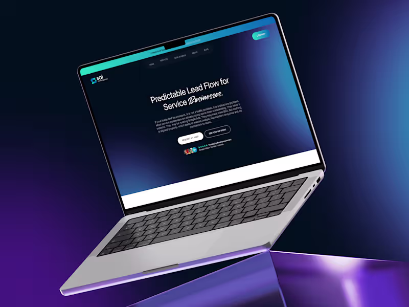 Cover image for SAL Marketing — SEO Agency Site That Generates Leads