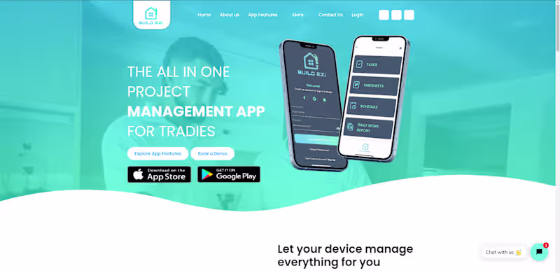 Cover image for BuildEzi Mobile-App 📲 
