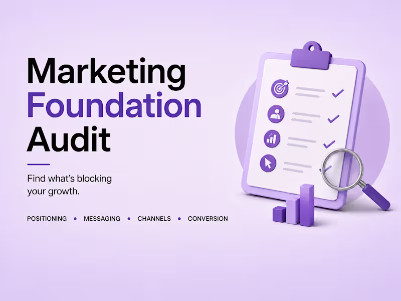 Cover image for Marketing Foundation Audit