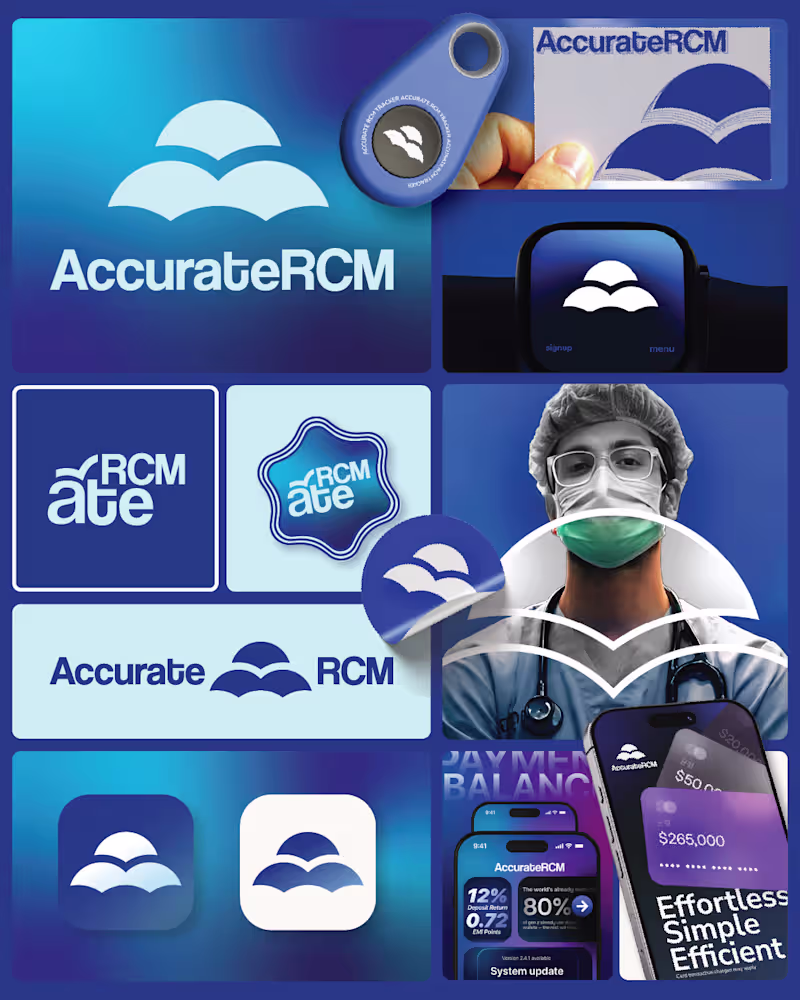 Cover image for Accurate RCM | Brand Identity