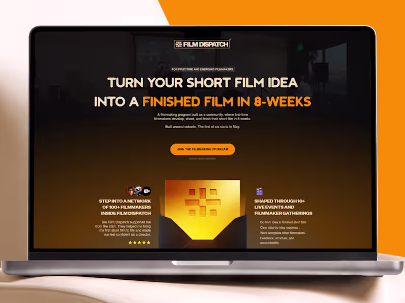 Cover image for Landing Page ✦ The Film