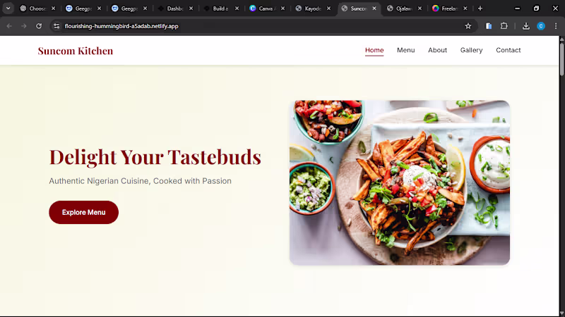 Cover image for Suncom Kitchen