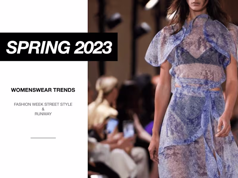 Cover image for SS 23 Womenswear Trends