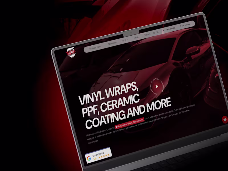 Cover image for Website & Landing Page UI Design