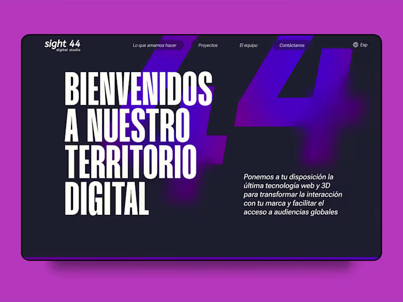 Cover image for A full site design for