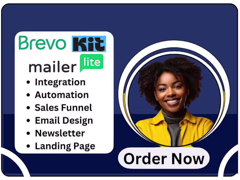 Cover image for I'll Help Setup & Design ConvertKit Setup Newsletter Template 