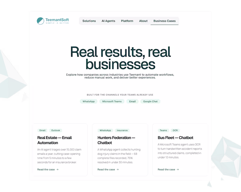 Cover image for Business - Cases Page