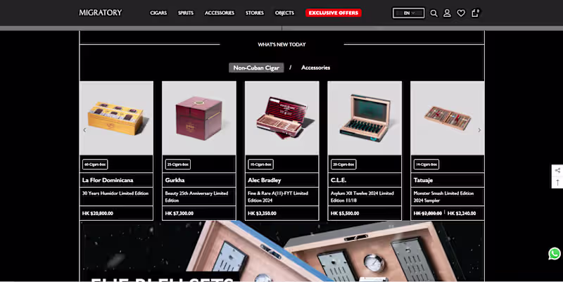 Cover image for Migratory - E-Commerce Platform Migratory, a Shopify-based e...