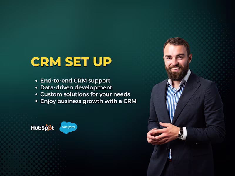 Cover image for HubSpot & Salesforce CRM Implementation