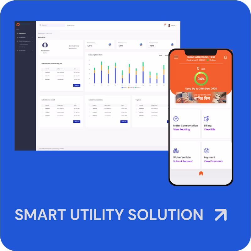 Cover image for LoRA based Smart Water Meter Solution in Laravel and Vue.js