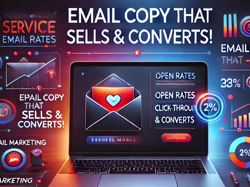 Cover image for I craft engaging emails that drive sales and boost conversions. 