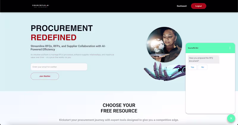 Cover image for AI Procurement Hub | RFQ/RFP Automation