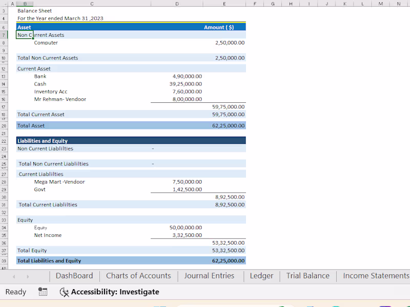Cover image for Excel Accounting & Financial Management Services