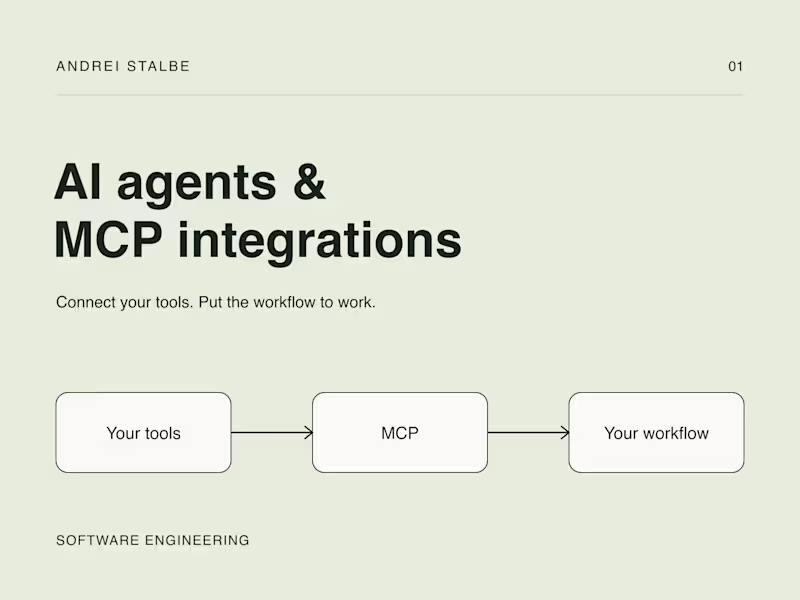Cover image for AI agents and MCP integrations