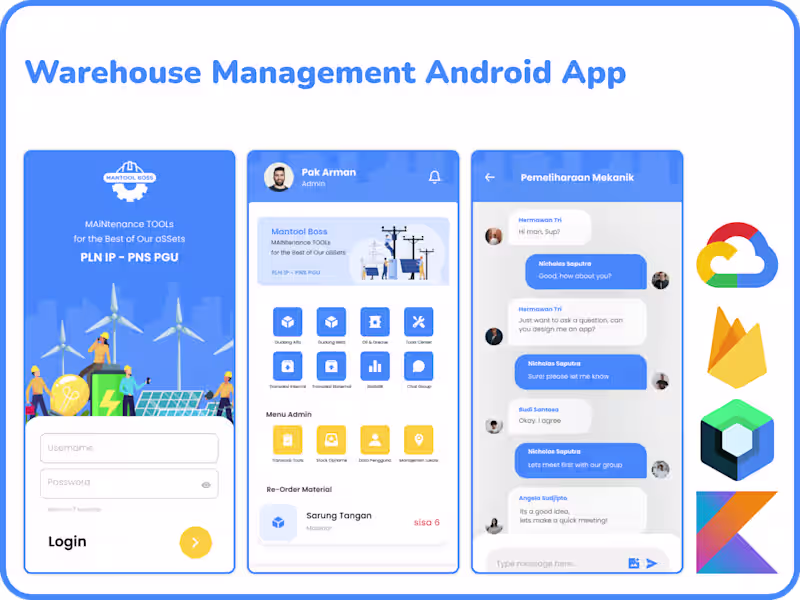 Cover image for Mantools - Warehouse Management Android App