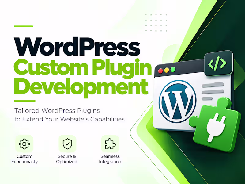 Cover image for WordPress Plugin Development