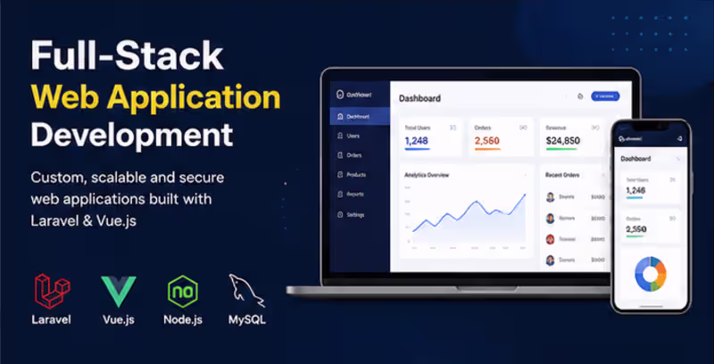 Cover image for Full-Stack Web Application Development 