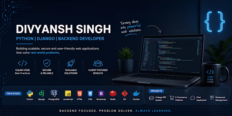 Cover image for Custom Django Web Application Development