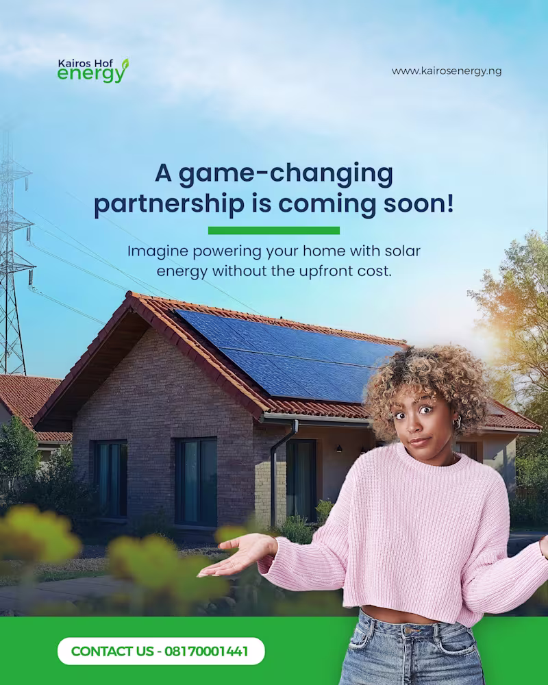 Cover image for Project Title: Visual Content for Sustainable Power: Kairos ...