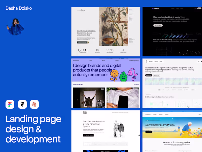 Cover image for Landing Page — Design & Development