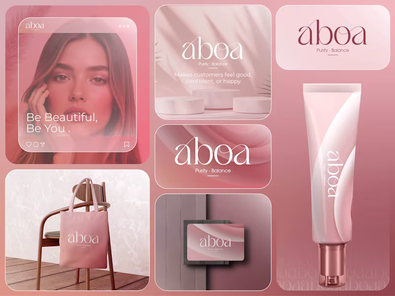 Cover image for Modern Wordmark Logo & Visual Identity Design